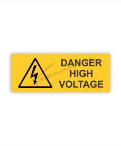 Traffolyte Label - Danger High Voltage