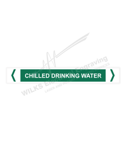 Pipe Marker - Chilled Drinking Water