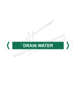 Pipe Marker - Drain Water