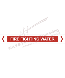 Pipe Marker - Fire fighting Water