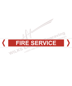 Pipe Marker - Fire Service