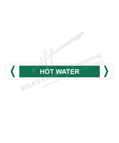Pipe Marker - Hot Water