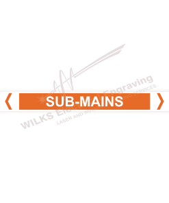 Pipe Marker - Electrical Sub Mains
