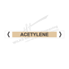 Pipe Marker - Acetylene