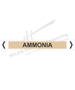 Pipe Marker - Ammonia