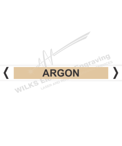Pipe Marker - Argon