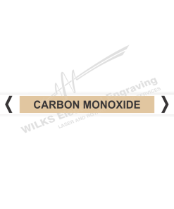 Pipe Marker - Carbon Monoxide
