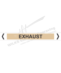Pipe Marker - Exhaust