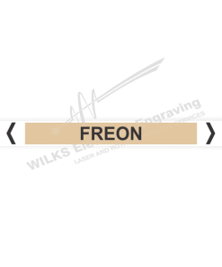 Pipe Marker - Freon