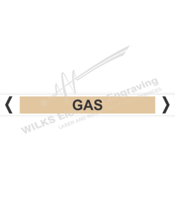 Pipe Marker - Gas