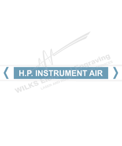 Pipe Marker - HP Instrument Air