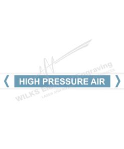 Pipe Marker - High Pressure Air