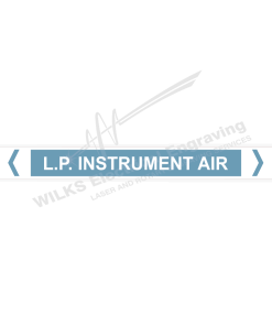 Pipe Marker - LP Instrument Air