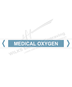 Pipe Marker - Medical Oxygen