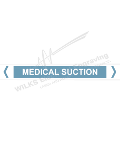 Pipe Marker - Medical Suction