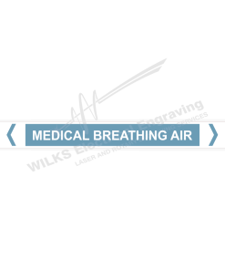 Pipe Marker - Medical Breathing Air