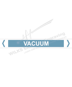 Pipe Marker - Vacuum