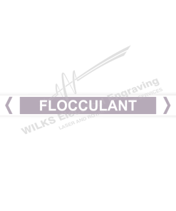 Pipe Marker - Flocculant