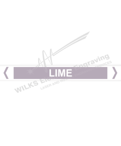 Pipe Marker - Lime