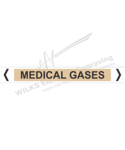 Pipe Marker - Medical Gases