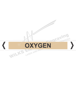 Pipe Marker - Oxygen