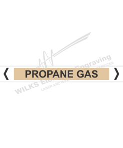 Pipe Marker - Propane Gas