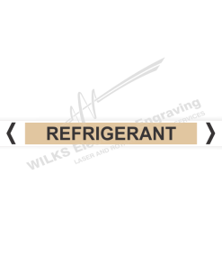 Pipe Marker - Refrigerant