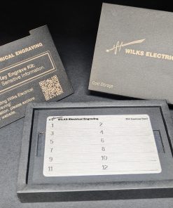 Wilks ColdKey Engraving Kit: